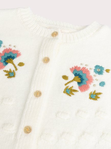 Βρεφική Ζακέτα για Κορίτσια Knit Flowers