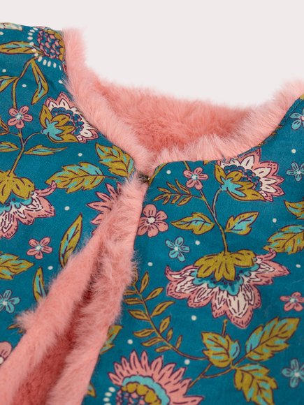 Βρεφικό Γιλέκο για Κορίτσια Pink Fur