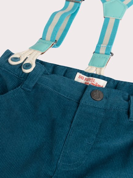 Βρεφικό Παντελόνι για Αγόρια Dark Turquoise