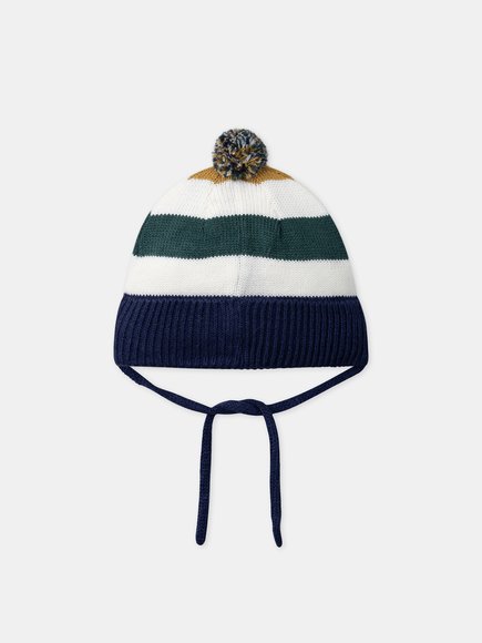 Βρεφικός Σκούφος για Αγόρια Stripped Fox