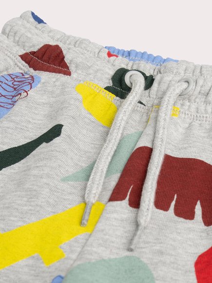 Παιδικό Παντελόνι Φόρμας για Αγόρια Grey Abstract