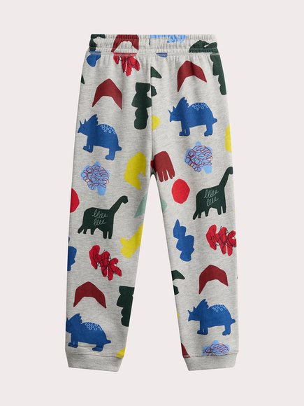 Παιδικό Παντελόνι Φόρμας για Αγόρια Grey Abstract