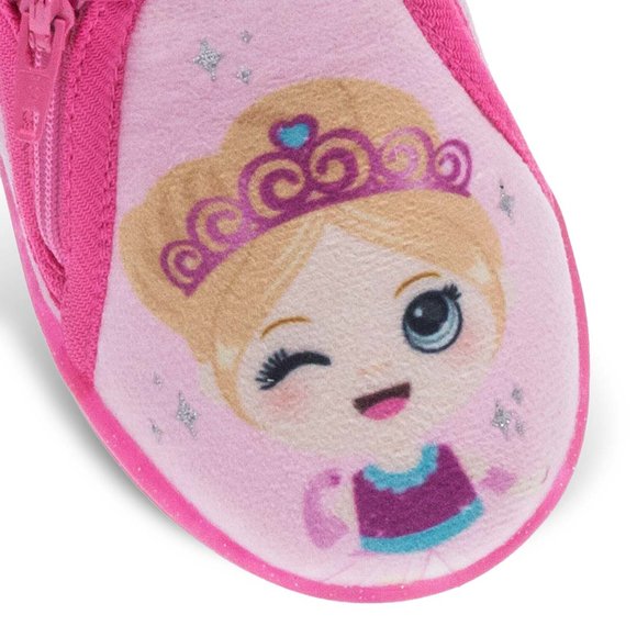 Βρεφικές Παντόφλες Parex για Κορίτσια Pink Princess (Μεγέθη 21-28)