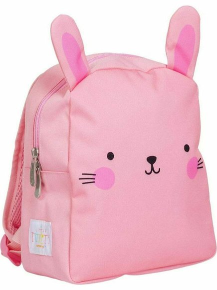 A Little Lovey Company Παιδική Τσάντα Πλάτης Pink Bunny - ΡΟΖ φωτογραφία