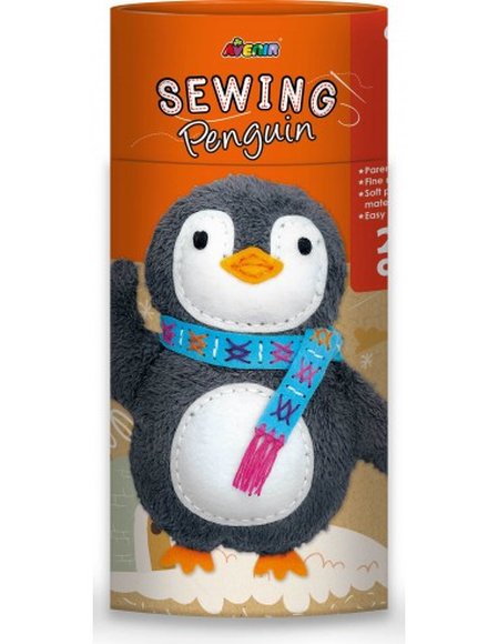 AVENIR Κούκλα Ραψίματος για Μπρελόκ Penguin