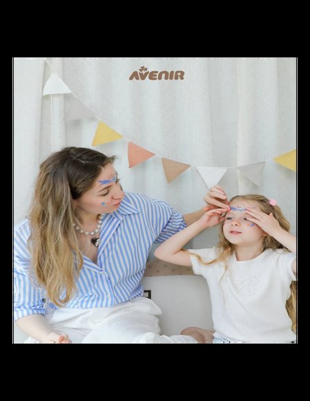 Avenir Face Stickers and Tattoos: Animal