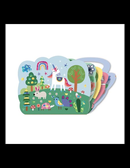 Βιβλίο Avenir Foil Art - Μονόκερος