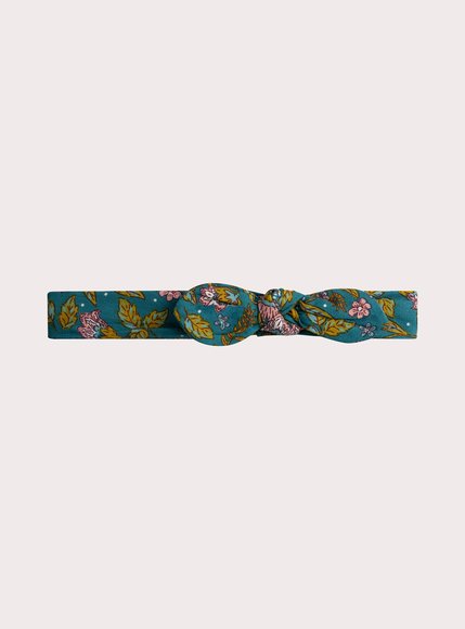 Βρεφική Κορδέλα για Κορίτσια Turquoise Floral