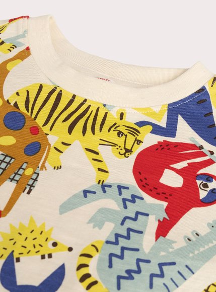 Παιδική Μπλούζα για Αγόρια Animals Print