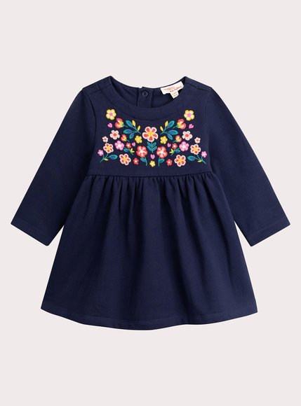 Βρεφικό Σετ για Κορίτσια Navy Flowers