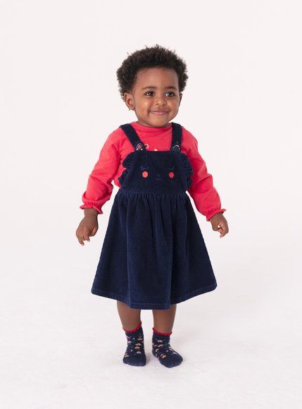 Βρεφικό Φόρεμα για Κορίτσια Blue Velvet