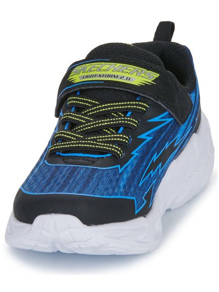 Παιδικά Παπούτσια Skechers Light Storm για Αγόρια Blue (Μεγέθη 27-35)