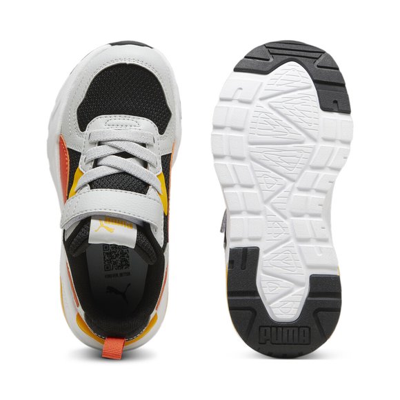 Παιδικά Παπούτσια Puma Trinity Lite για Αγόρια Multi Gray (Μεγέθη 28-35)