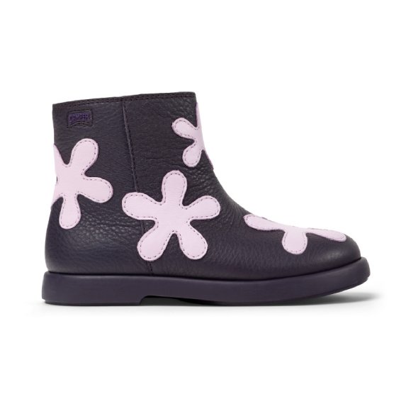 Παιδικά Παπούτσια Camper Twins για Κορίτσια Purple Boots (Μεγέθη 26-34)