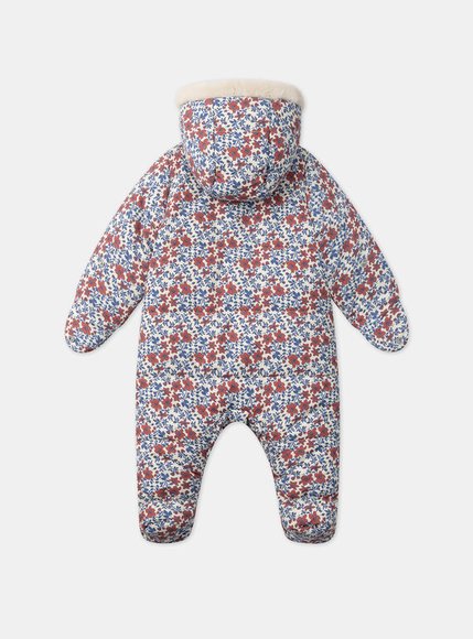 Βρεφικό Μπουφάν για Κορίτσια Floral Overalls