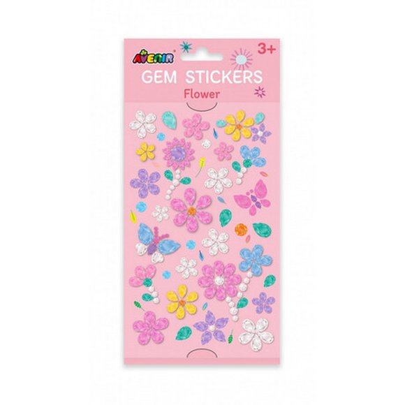 Αυτοκόλλητα Avenir Gem Flowers