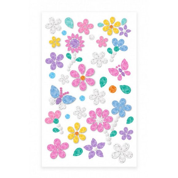 Αυτοκόλλητα Avenir Gem Flowers