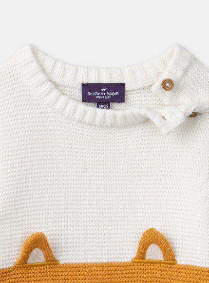 Βρεφικό Πουλόβερ για Αγόρια Two-toned Fox