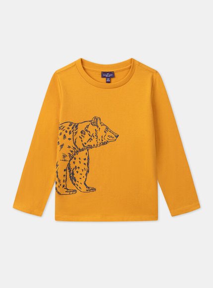 Παιδική Μπλούζα για Αγόρια Yellow Bear