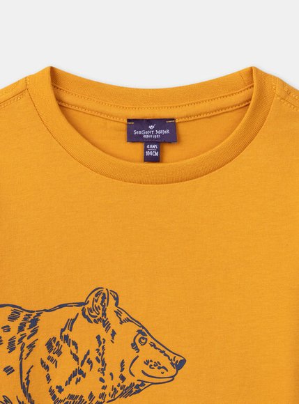 Παιδική Μπλούζα για Αγόρια Yellow Bear