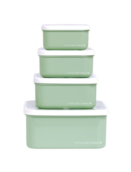 Παιδικό Σετ Φαγητού A little lovely company - Forest Friends 4 τμχ