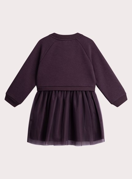 Παιδικό Φόρεμα για Κορίτσια Purple Sweatshirt