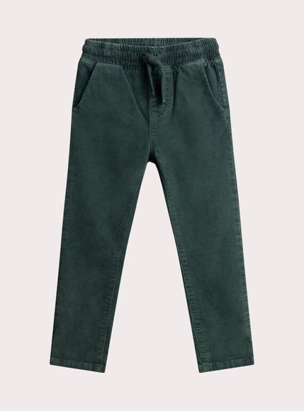 Παιδικό Παντελόνι για Αγόρια Green Corduroy