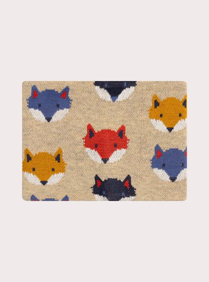 Παιδικός Λαιμός για Αγόρια Beige Foxes