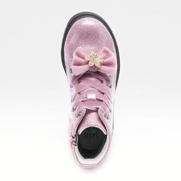Παιδικά Παπούτσια Lelli Kelly Fior Di Fiocco για Κορίτσια Glitter Rosa (Μεγέθη 26-35)