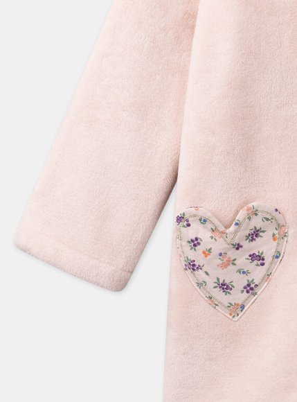 Παιδική Ρόμπα για Κορίτσια Pink Hearts
