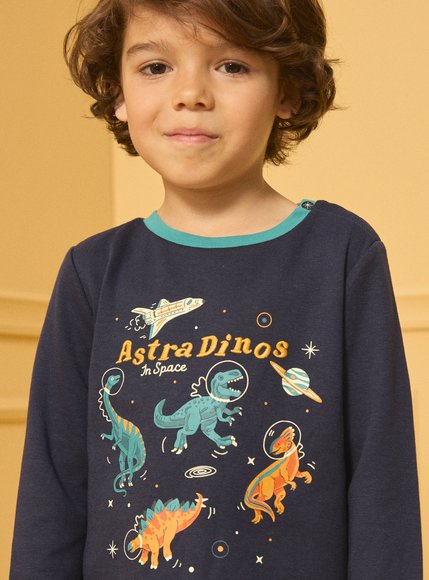 Σετ Παιδικές Πιτζάμες για Αγόρια Astra Dinos