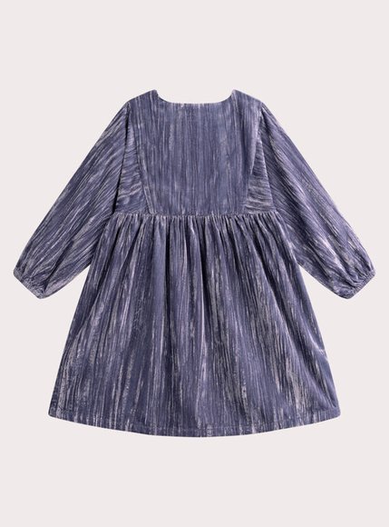 Παιδικό Φόρεμα για Κορίτσια Purple Embroidery