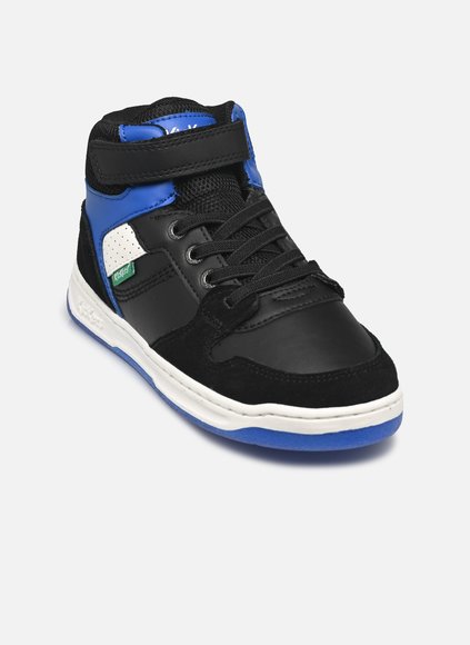 Παιδικά Παπούτσια Kickers Kickado για Αγόρια Noir/Blue (Μεγέθη 24-34)