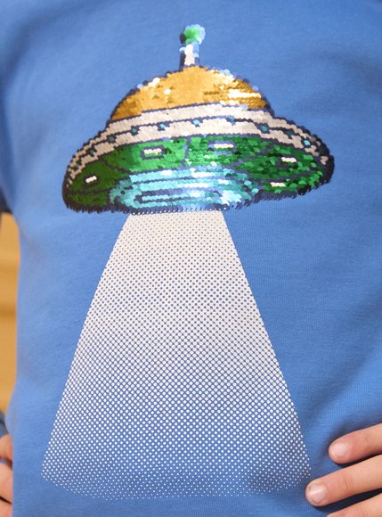 Παιδικό Φούτερ για Αγόρια Blue Ufo