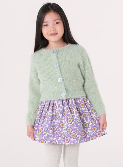 Παιδική Φούστα για Κορίτσια Corduroy Floral
