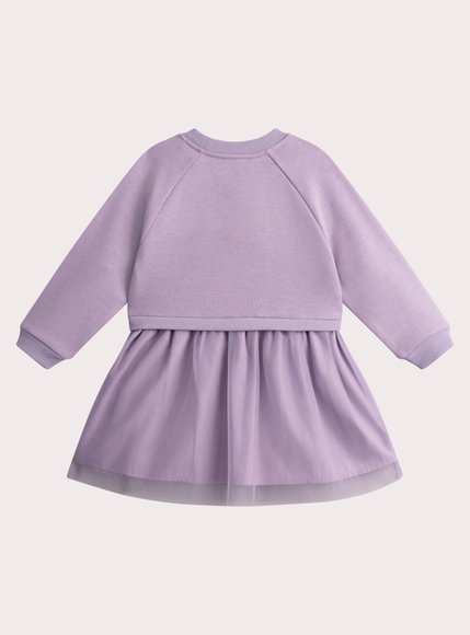 Παιδικό Φόρεμα για Κορίτσια Purple Coquette