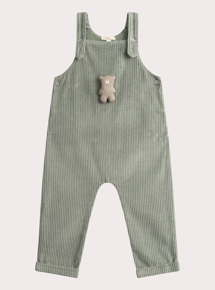 Βρεφική Σαλοπέτα για Αγόρια Green Teddy
