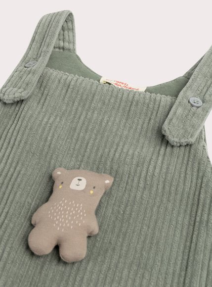 Βρεφική Σαλοπέτα για Αγόρια Green Teddy