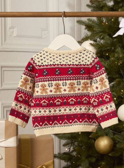 Βρεφικό Πουλόβερ Unisex Christmas Spirit