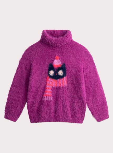 Παιδικό Πουλόβερ για Κορίτσια Geometric Knit