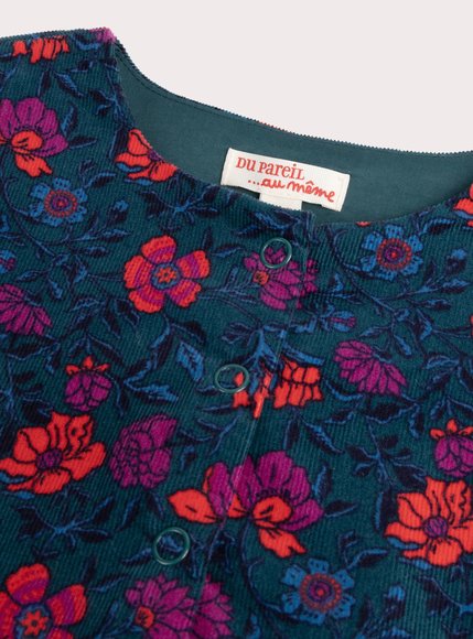 Παιδικό Φόρεμα για Κορίτσια Dark Florals