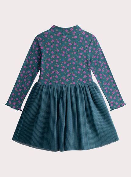 Παιδικό Φόρεμα για Κορίτσια Green Floral