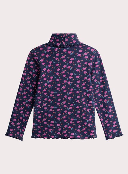 Παιδική Μπλούζα για Κορίτσια Navy Floral