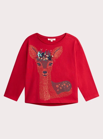 Παιδική Μπλούζα για Κορίτσια Red Deer