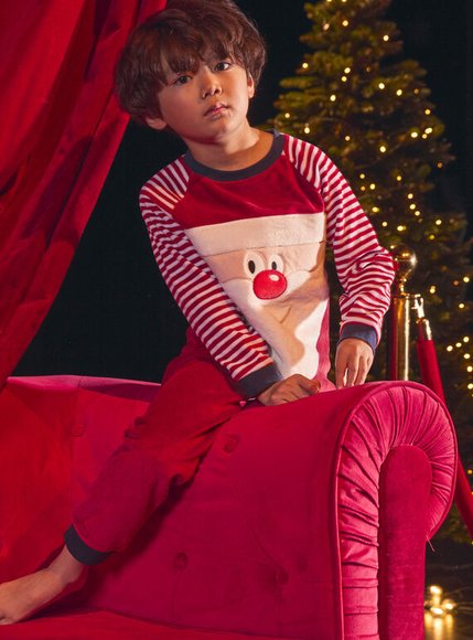 Σετ Παιδικές Πιτζάμες για Αγόρια Santa Claus
