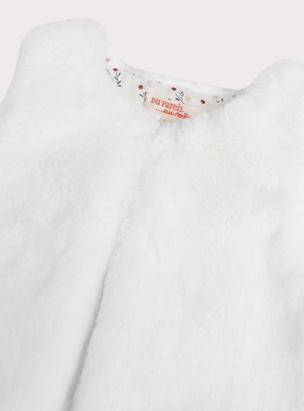 Βρεφικό Γιλέκο για Κορίτσια White Dainty