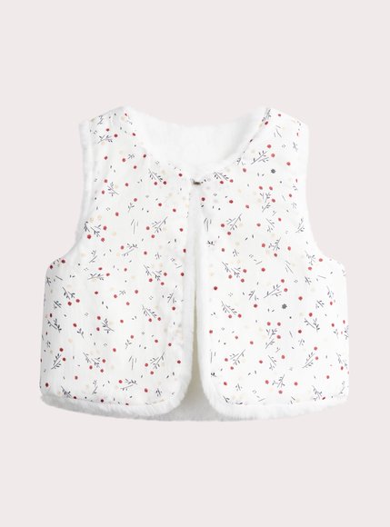 Βρεφικό Γιλέκο για Κορίτσια White Dainty