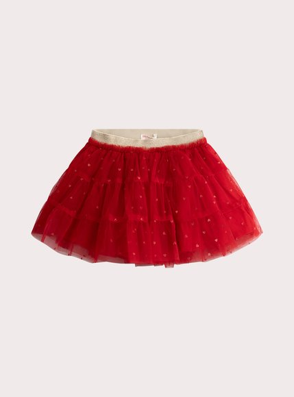 Βρεφική Φούστα για Κορίτσια Red Tule
