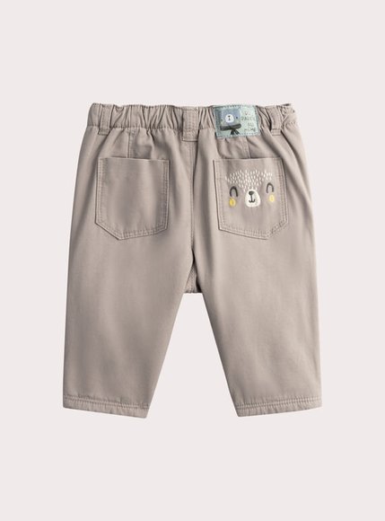 Βρεφικό Παντελόνι για Αγόρια Basic Taupe