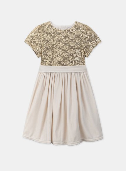 Παιδικό Φόρεμα για Κορίτσια Christmas Gold